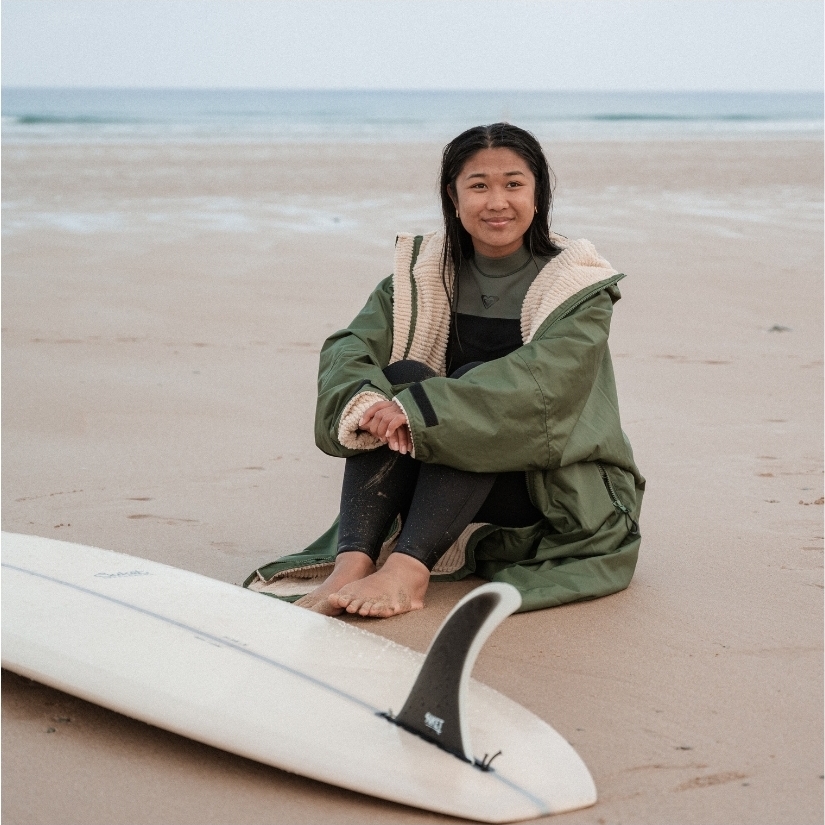 2025 Nyord Primaloft Outdoor Changing Robe ACC0005 - Khaki / Ecru